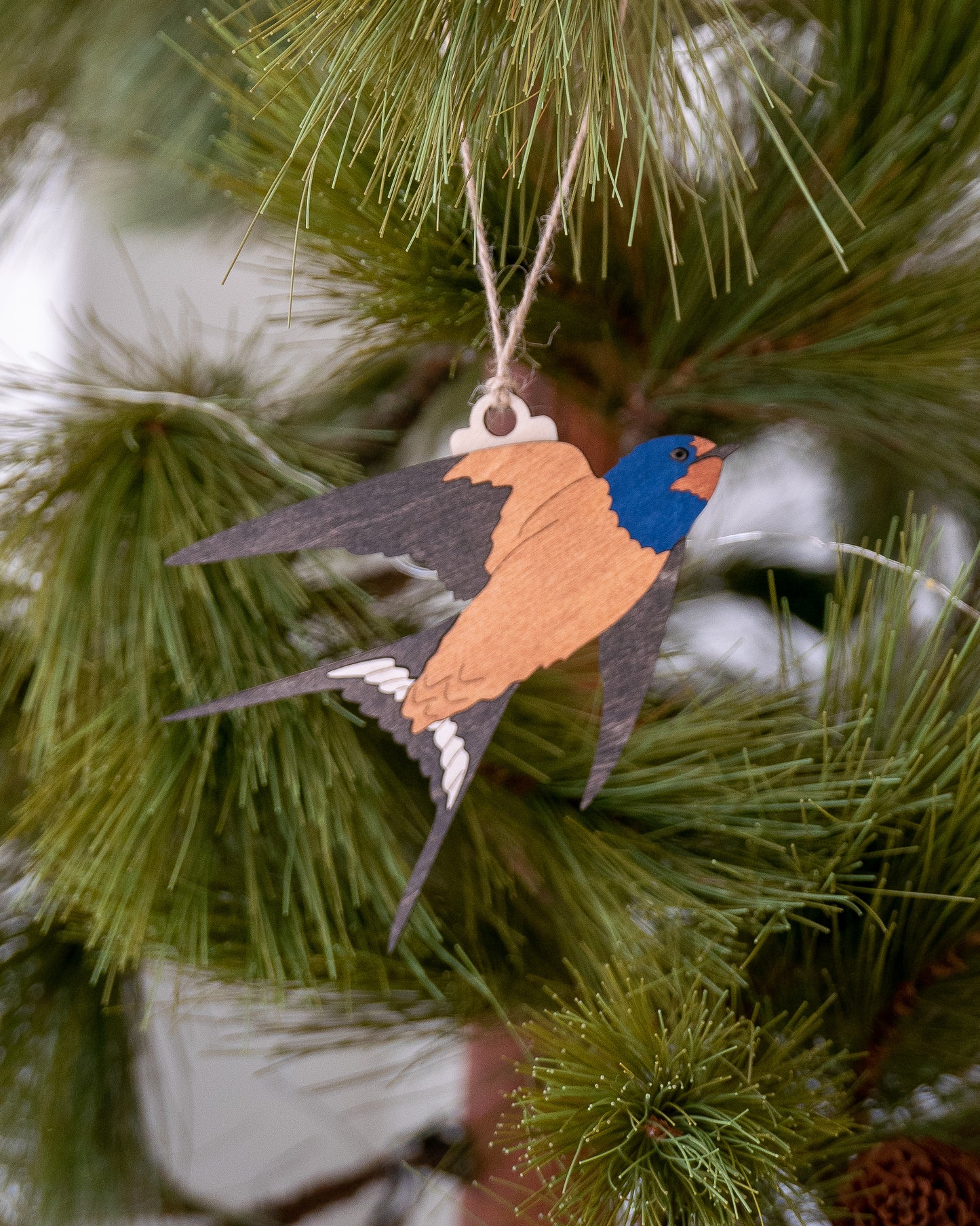 Barn Swallow Tree Ornament
