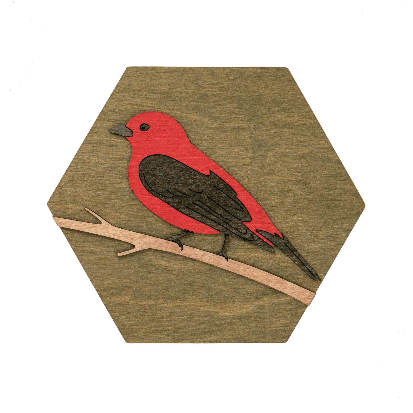 Scarlet Tanager Wall Art