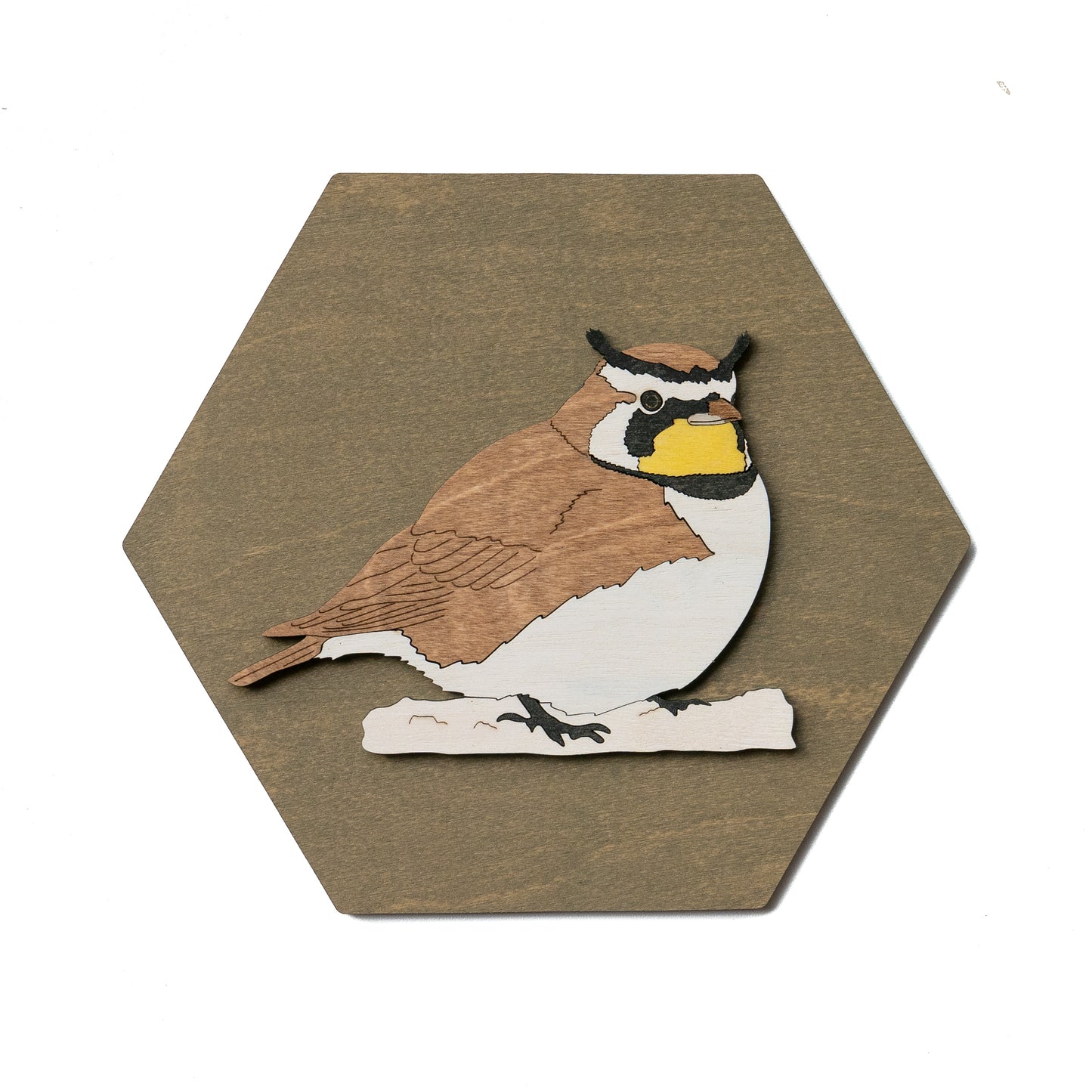 Horned Lark Wall Art