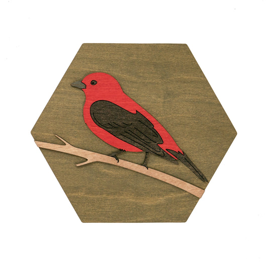 Scarlet Tanager Wall Art